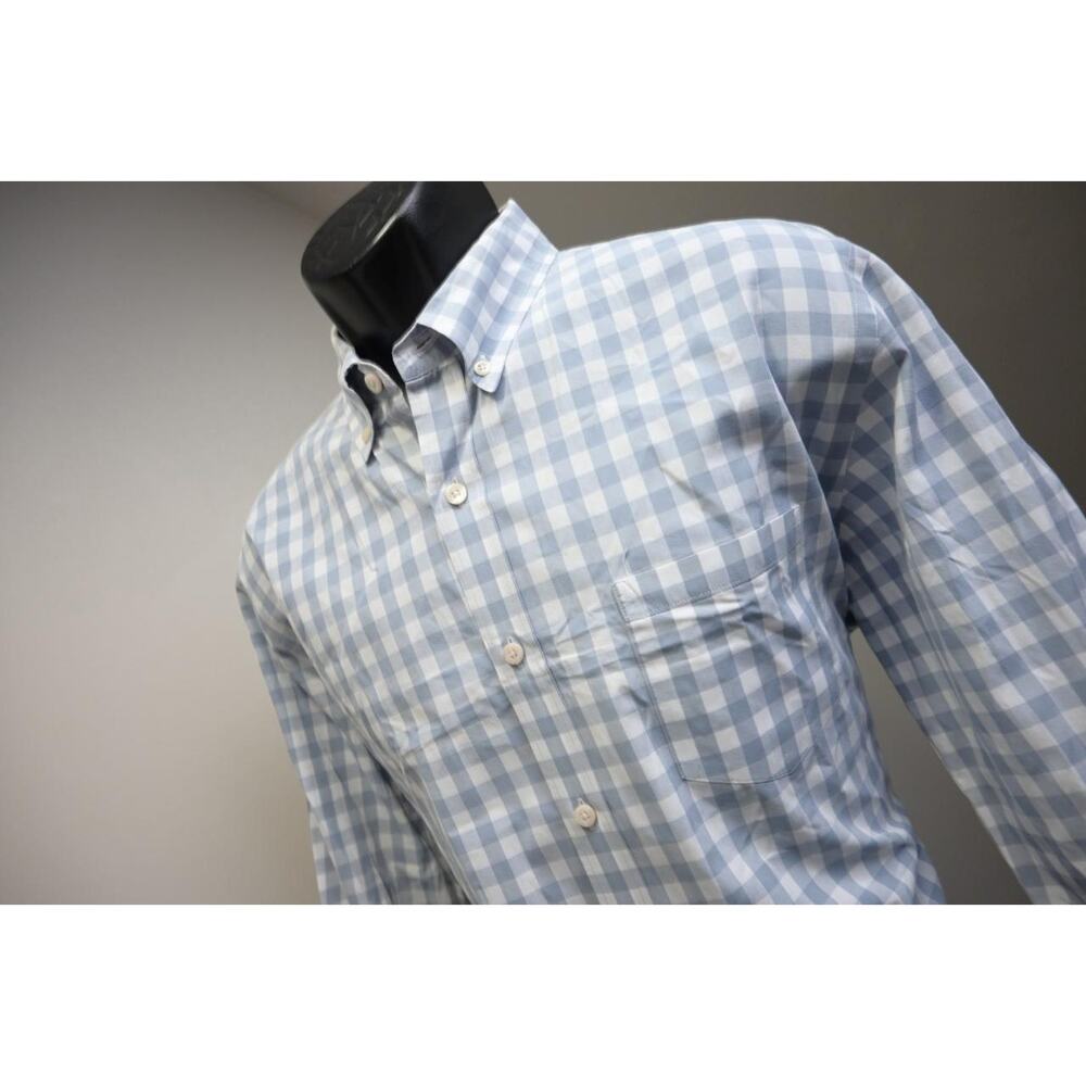 J Crew Casual Plaid Dress Shirt Button Up Front Pocket Long Sleeve Mens Sz Large